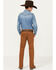 Image #3 - Cody James Boys' Rubber Slim Straight Stretch Jeans, Rust Copper, hi-res