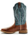 Image #3 - Ariat Women's Primetime Performance Western Boots - Broad Square Toe, Brown, hi-res