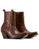 Image #1 - Ariat Women's Jade Western Booties - Snip Toe, Brown, hi-res