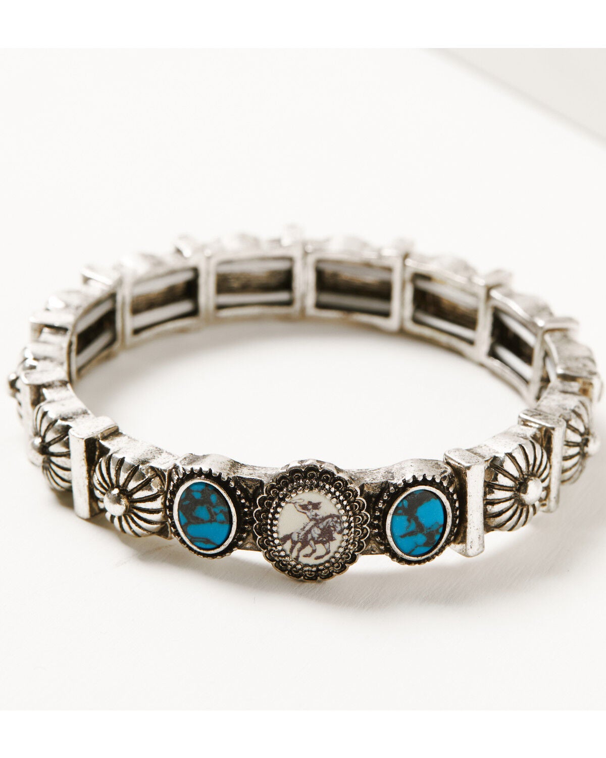 Image #3 - Shyanne Women's American Heritage Cowgirl Bracelet Set - 4 Piece, Silver, hi-res