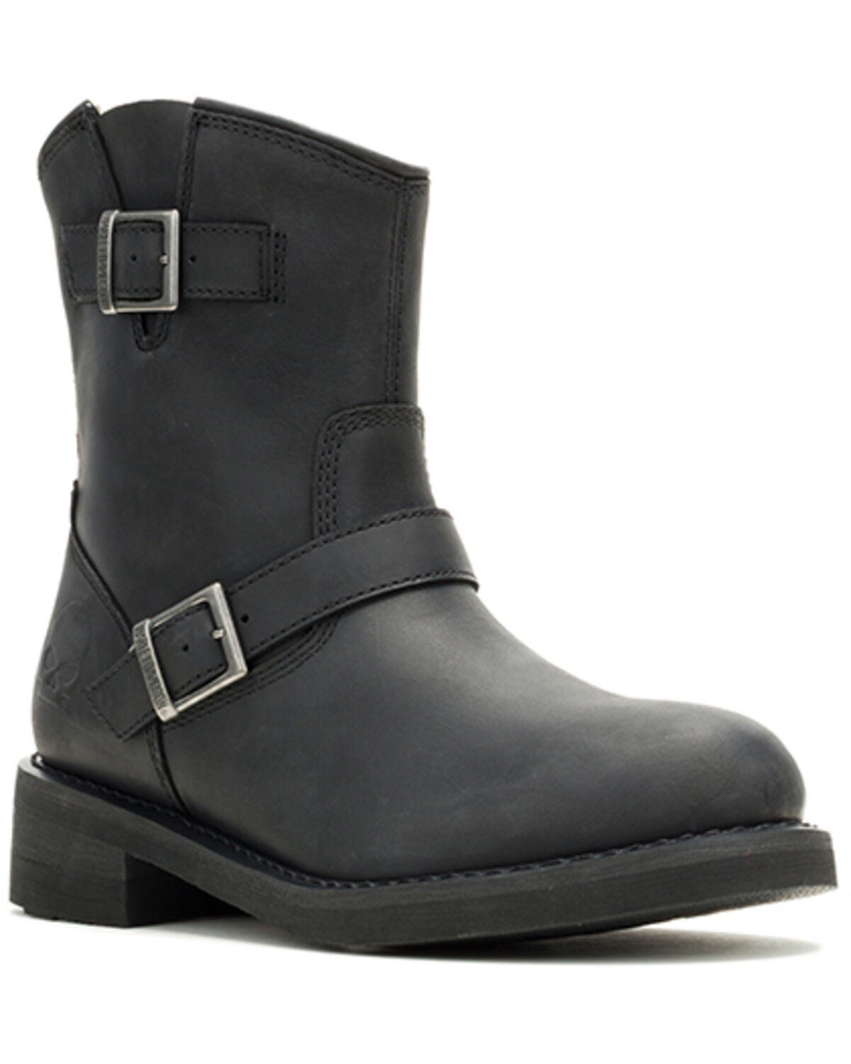 Harley Davidson Men's Classic Cruise Motorcycle Boots - Round Toe, Black, hi-res