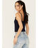 Image #4 - Cleo + Wolf Women's Abbie Sweater Tank, Navy, hi-res