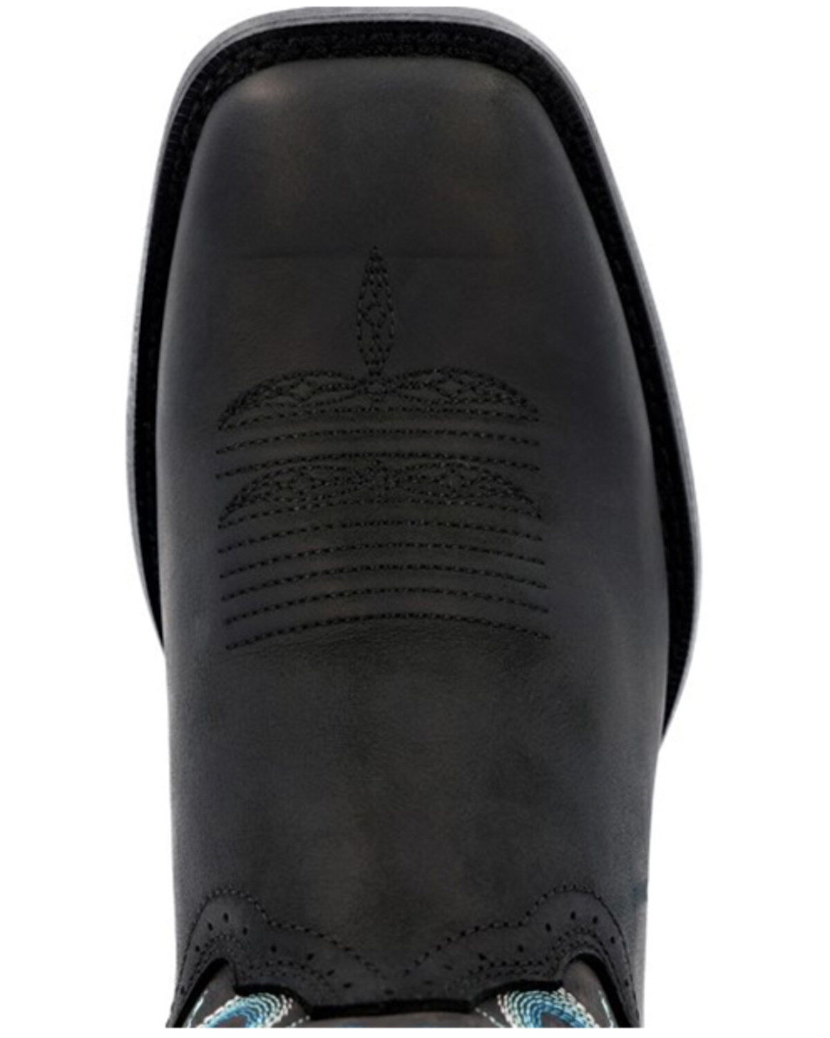 Image #5 - Durango Women's Westward Midnight Western Performance Boots - Broad Square Toe, Blue, hi-res