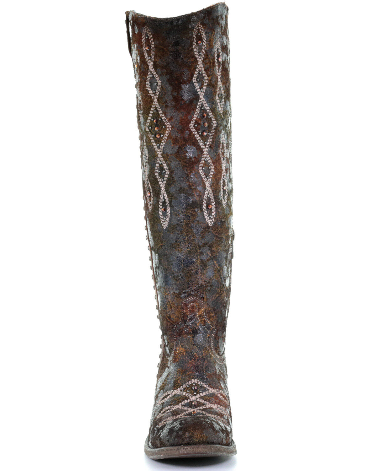 corral embroidered leather western boot
