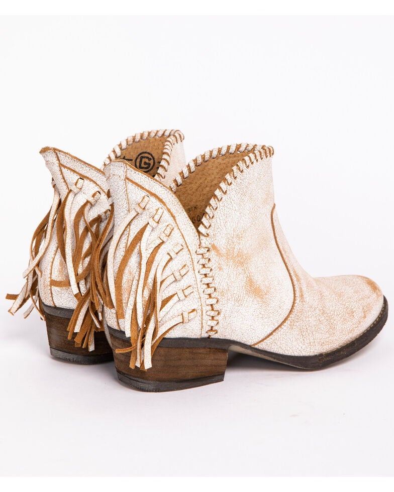 Circle G Women's Fringe Fashion Booties Boot Barn