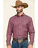 Image #1 - Cody James Core Men's Holler Geo Print Long Sleeve Western Shirt , , hi-res