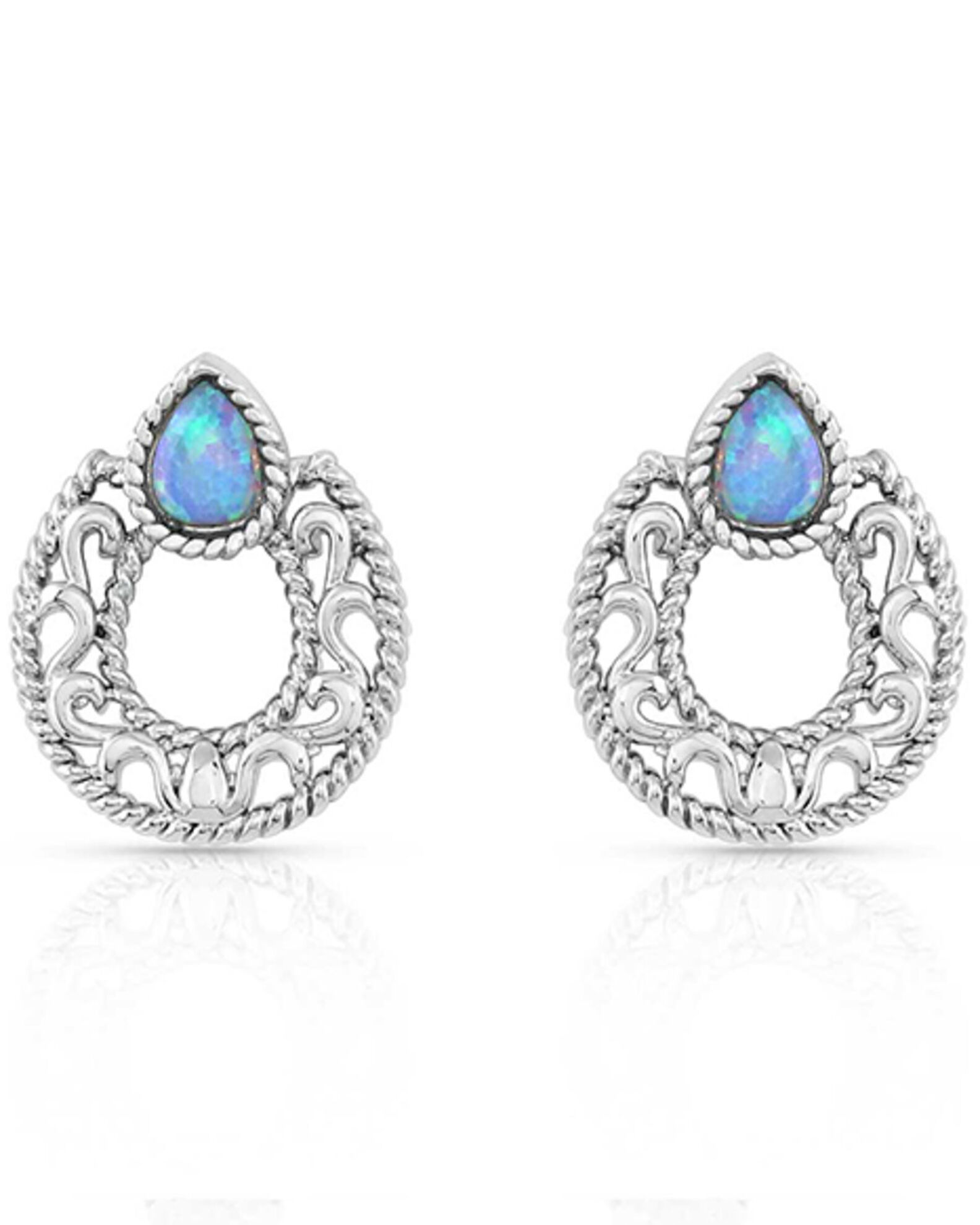 Montana silversmith horseshoe earrings discount