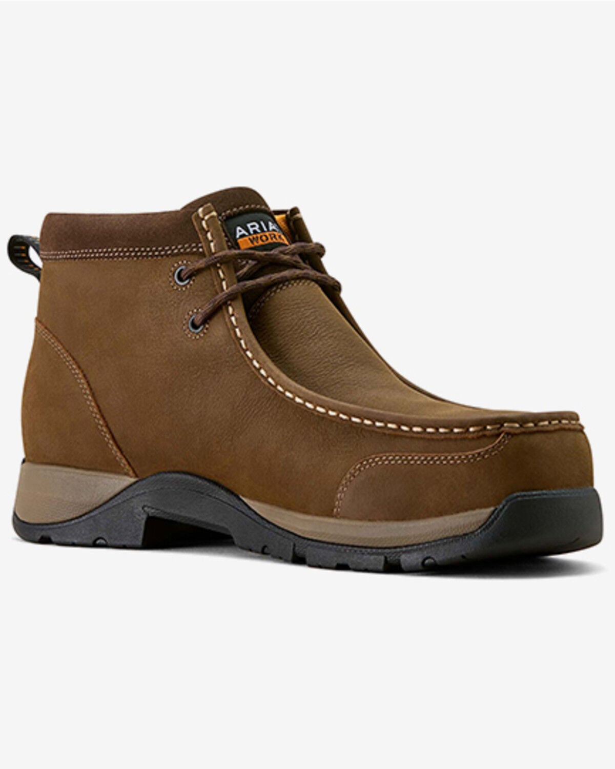 Image #1 - Ariat Men's Edge Moc Work Boots - Composite Toe, Brown, hi-res