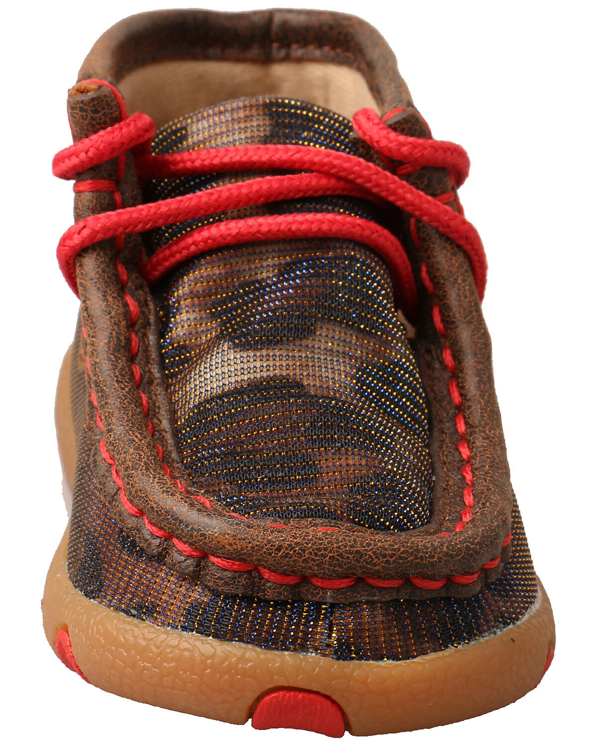 Image #4 - Twisted X Infant Girls' Shine Leopard Chukka - Moc Toe  , , hi-res