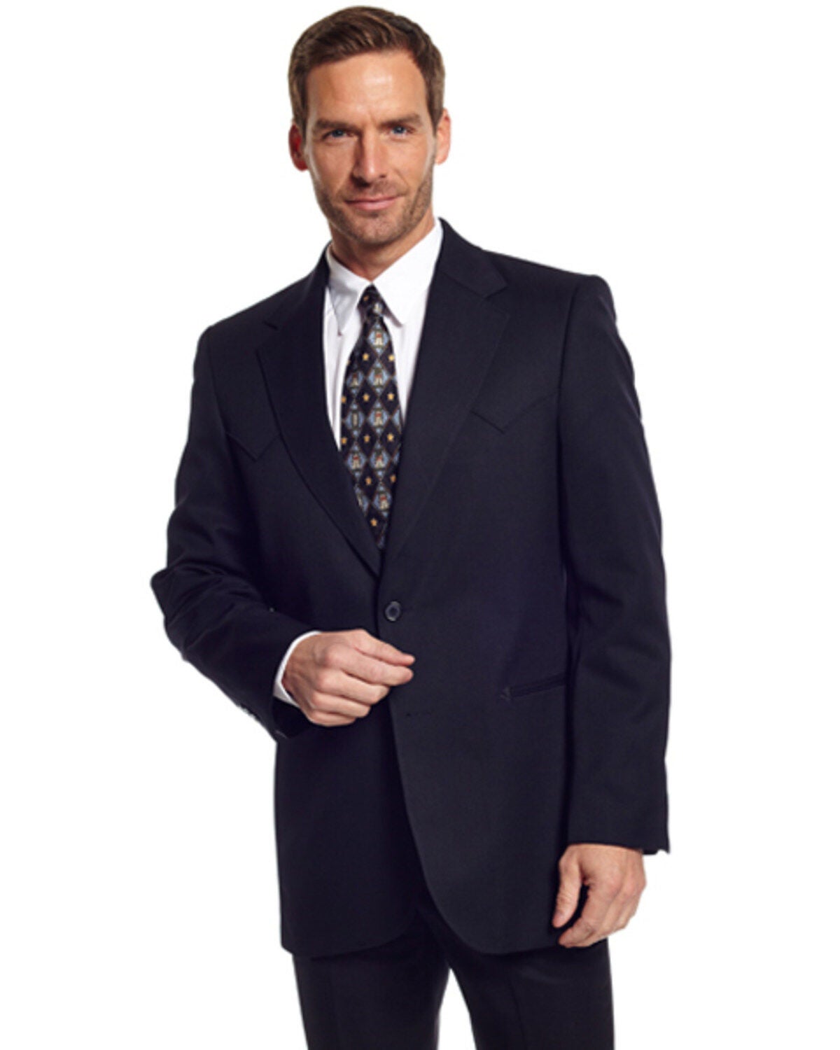 Circle S Men's Abilene Sport Coat, Black, hi-res