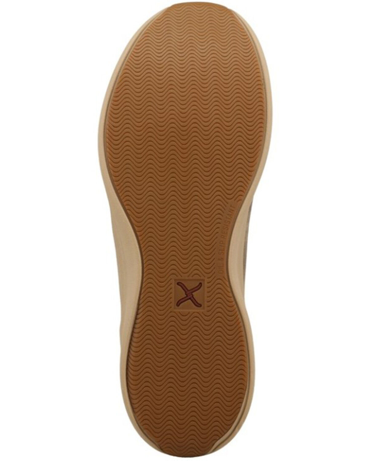 Image #7 - Twisted X Men's Feather X™ Moc Work Shoes - Nano Composite Toe, Brown, hi-res