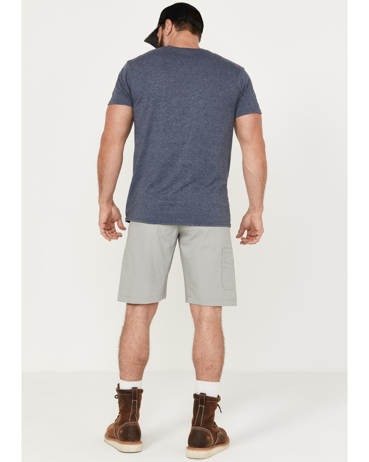 Image #3 - Dickies Men's 11" Cooling Utility Work Shorts, Grey, hi-res