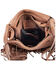 Image #3 - STS Ranchwear By Carroll Women's Indie Saddle Crossbody Bag, Brown, hi-res
