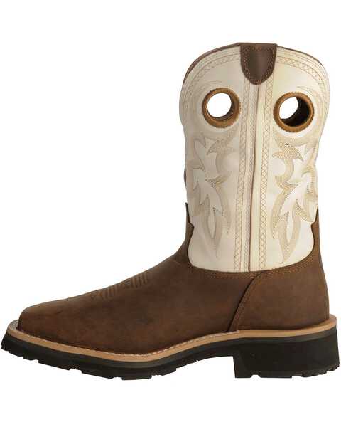 Image #3 - Tony Lama 3R White Waterproof Cheyenne Chaparral Boots - Composite Toe, , hi-res
