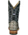 Image #5 - Justin Men's Ocean View Exotic Caiman Western Boots - Broad Square Toe, Grey, hi-res