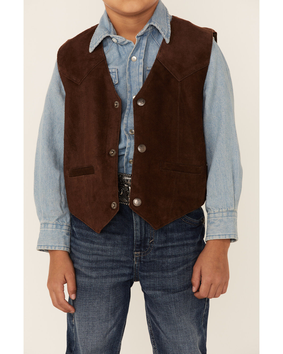 Scully Kid's Boar Suede Vest | Boot Barn Scully Kid's Boar Suede Vest | Boot Barn