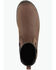 Image #4 - Danner Men's 6" Ground Control Chelsea Work Boots - Steel Toe, Brown, hi-res