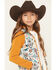 Image #2 - Cruel Girl Girls' Quilted Hybrid Hoodie and Vest, Gold, hi-res