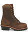 Chippewa Men's Tan Waterproof Logger Work Boots - Steel Toe, Tan, hi-res