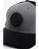 Image #2 - Cinch Men's Rubber Logo Patch Ball Cap, Charcoal, hi-res