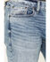 Brothers & Sons Men's Sunset Light/Medium Wash Slim Straight Stretch Denim Jeans, Medium Wash, hi-res