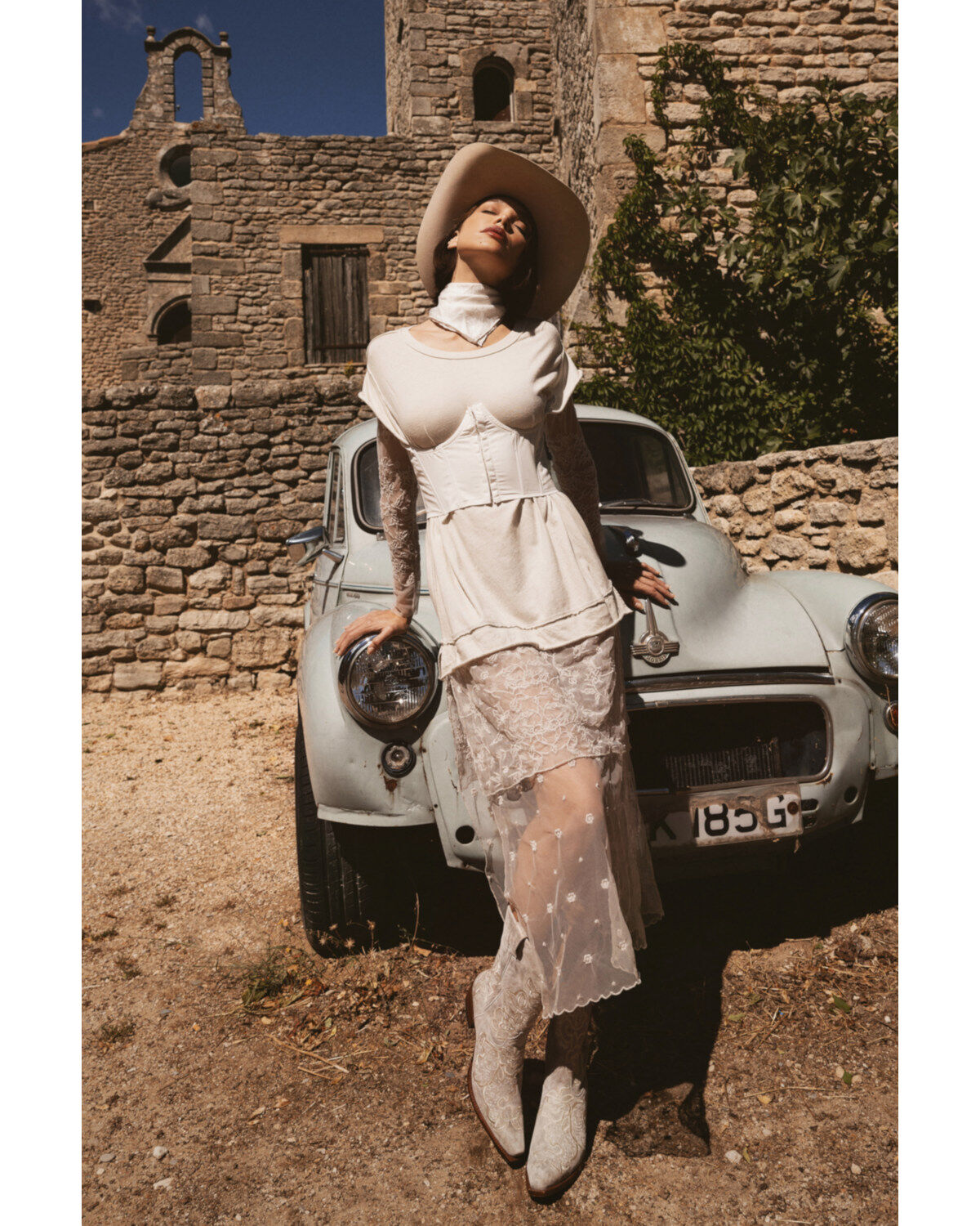 Image #1 - Free People Women's Rock Steady Maxi Shirt Dress, White, hi-res