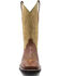 Image #4 - Ferrini Men's Maverick Western Boots - Broad Square Toe, Lt Brown, hi-res