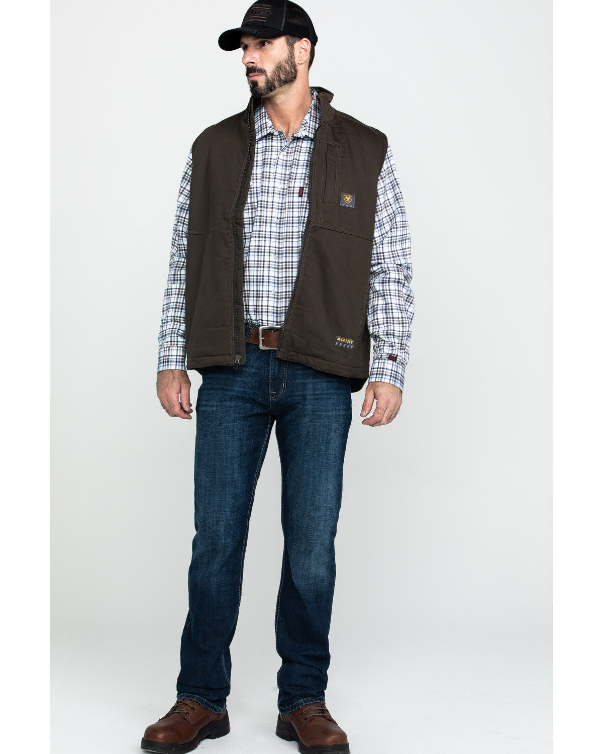 Image #6 - Ariat Men's Rebar Duracanvas Work Vest - Big & Tall, , hi-res