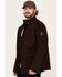 Image #5 - Brothers and Sons Men's Hashem 3 in 1 Sherpa Lined Jacket, Brown, hi-res