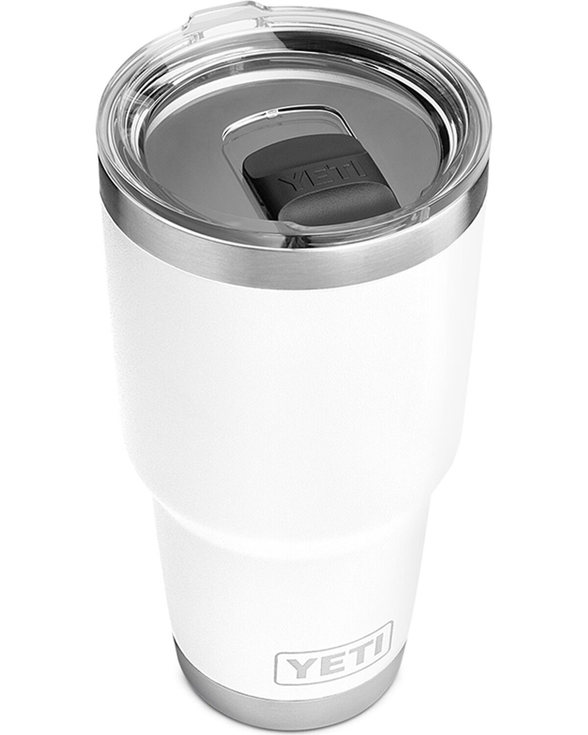 Image #2 - YETI Rambler® MagSlider™ Lid 30oz Tumbler, White, hi-res