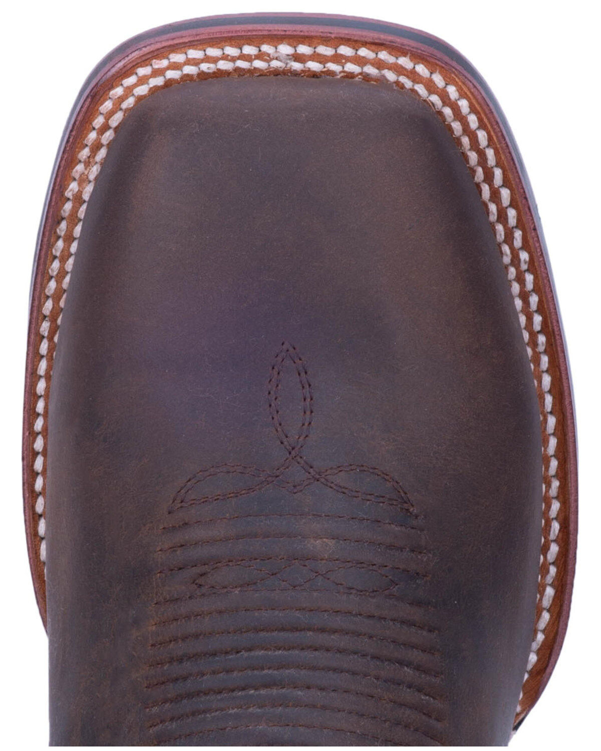 Image #6 - Dan Post Men's Chocolate Deuce Western Boots - Wide Square Toe, , hi-res