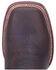 Image #6 - Dan Post Men's Chocolate Deuce Western Boots - Wide Square Toe, , hi-res