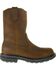 Image #8 - Wolverine Men's Steel Toe Wellington Work Boots, Brown, hi-res