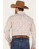 Rough Stock by Panhandle Men's Paisley Print Long Sleeve Stretch Western Shirt, Rust Copper, hi-res