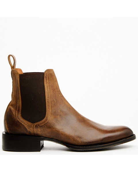 Cody James Black 1978 Men's Franklin Chelsea Ankle Boots - Medium Toe , Tan, hi-res