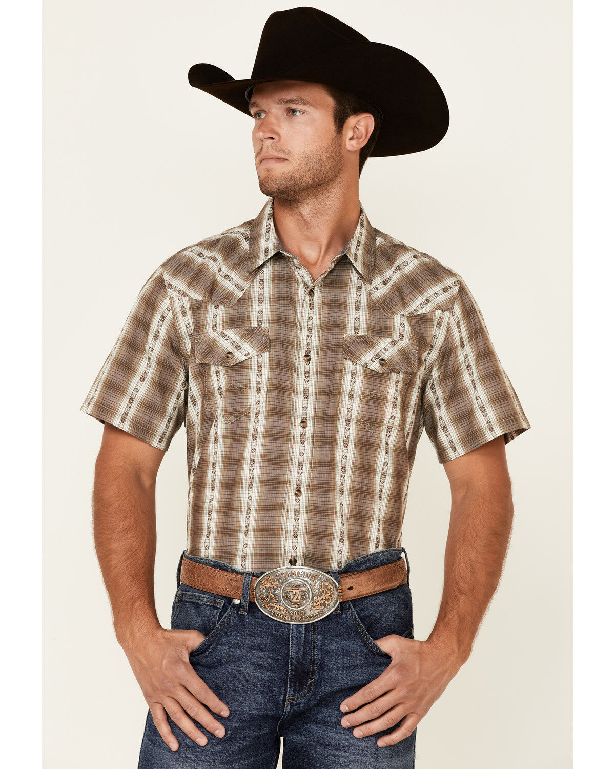 mens short sleeve western dress shirts