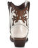 Image #4 - Circle G Women's Outlay Western Booties - Snip Toe, White, hi-res