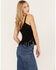 Image #4 - Shyanne Women's Crochet Fringe Tank, Black, hi-res