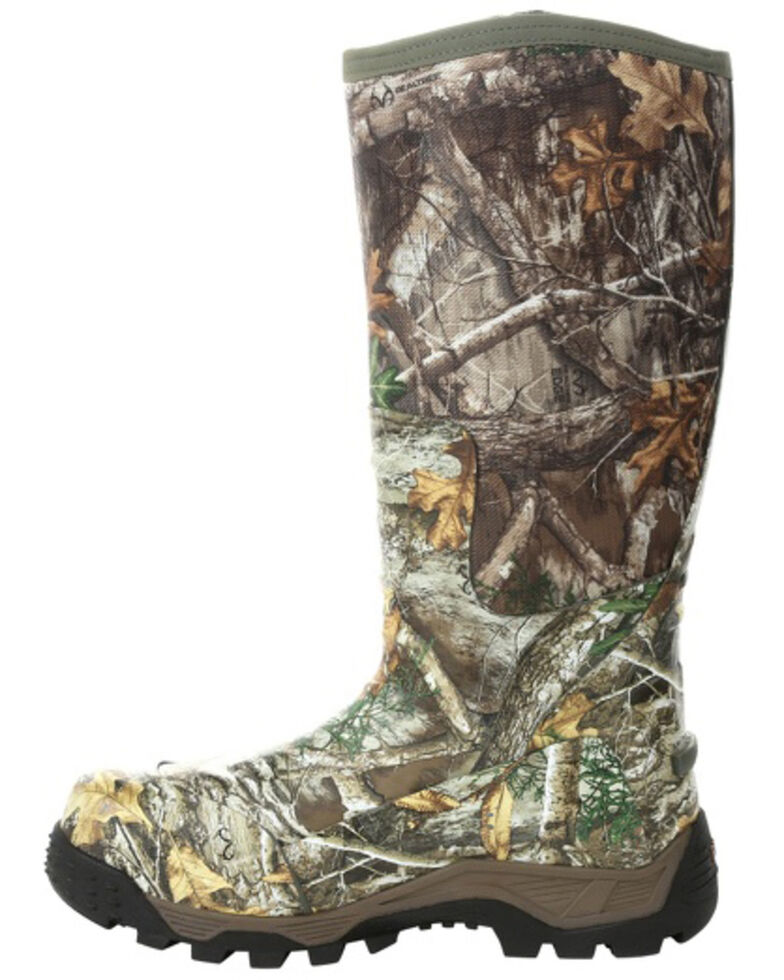 Rocky Men's Camo Rubber Snake Boots - Round Toe | Boot Barn