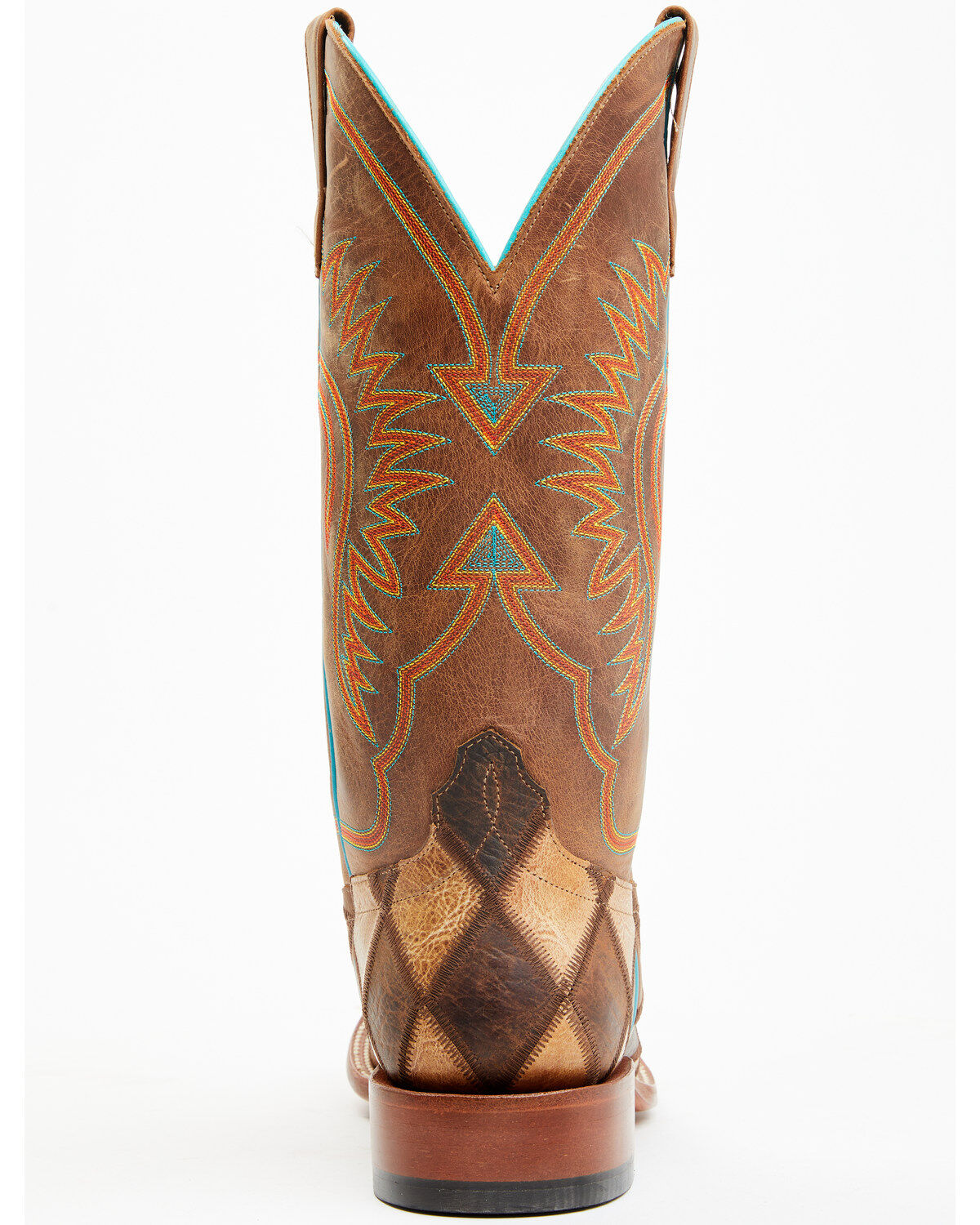 Image #5 - Horse Power by Anderson Bean Men's Patchwork Boots, Brown, hi-res