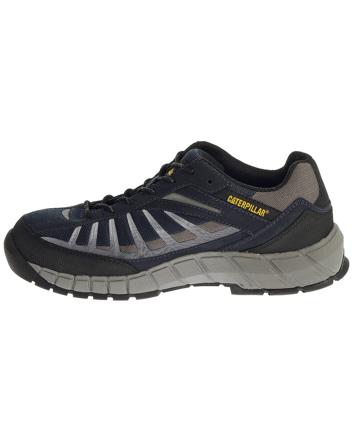 Image #3 - CAT Men's Infrastructure Steel Toe Work Shoes, , hi-res