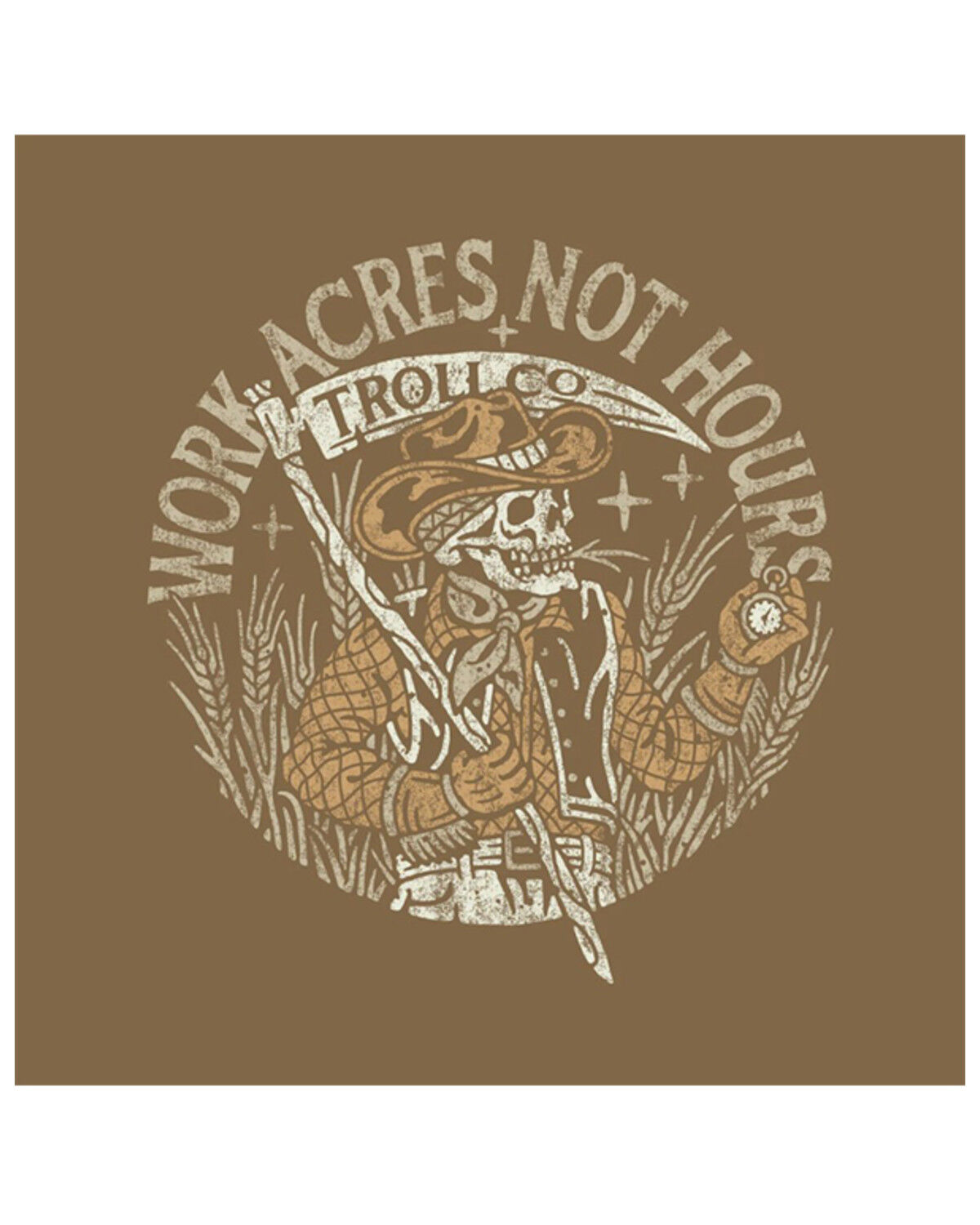Image #3 - Troll Co Men's Work Acres Short Sleeve Graphic T-Shirt, No Color, hi-res