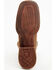 Image #7 - RANK 45® Men's Warrior Performance Western Boots - Broad Square Toe, Coffee, hi-res