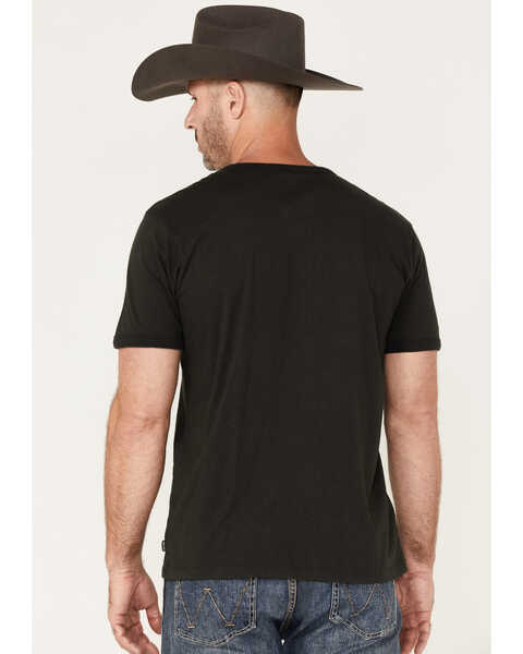 Brixton x Willie Nelson Men's Roped Logo Graphic Ringer T-Shirt, Black, hi-res