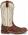 Image #2 - Tony Lama Men's Antonio Western Boots - Broad Square Toe, Brown, hi-res