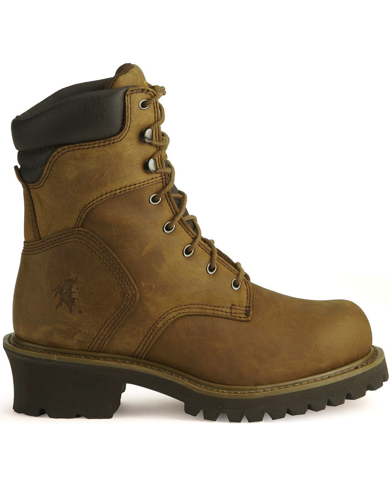 Chippewa Men s IQ Insulated 8 Lace Up Logger Boots Steel Toe Boot Barn