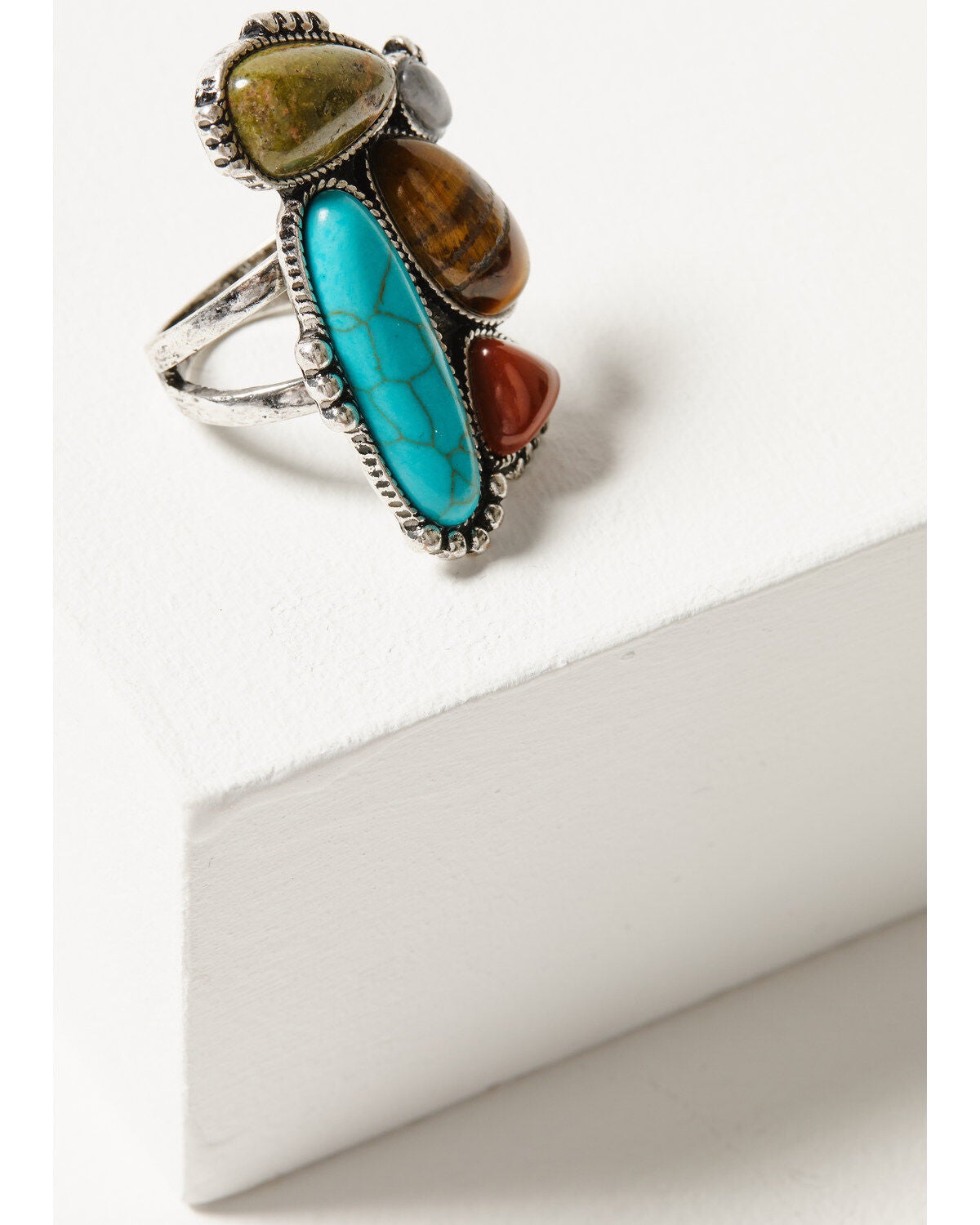 Image #2 - Shyanne Women's Bisbee Falls Mixed Stone Statement Ring, , hi-res