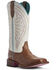 Image #1 - Ariat Women's Shiloh Red Western Boots - Wide Square Toe, , hi-res