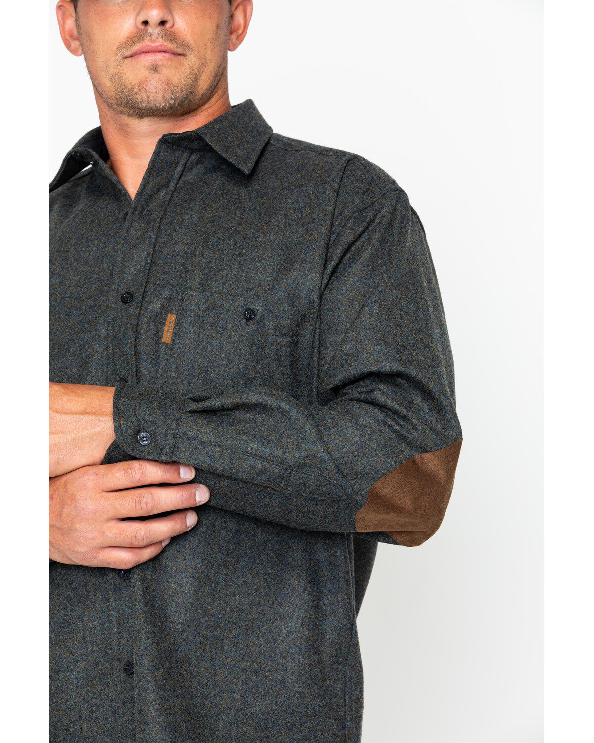 Product Name:  Pendleton Men's Harley Plaid Print Trail Long Sleeve Flannel Shirt