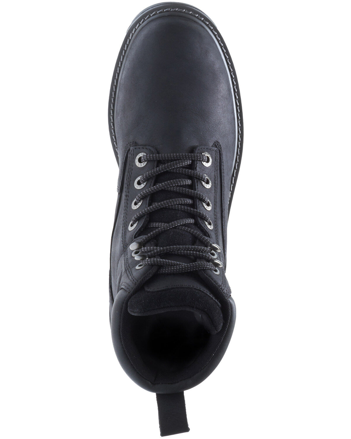 Image #6 - Wolverine Men's Floorhand Waterproof Work Boots - Steel Toe, Black, hi-res